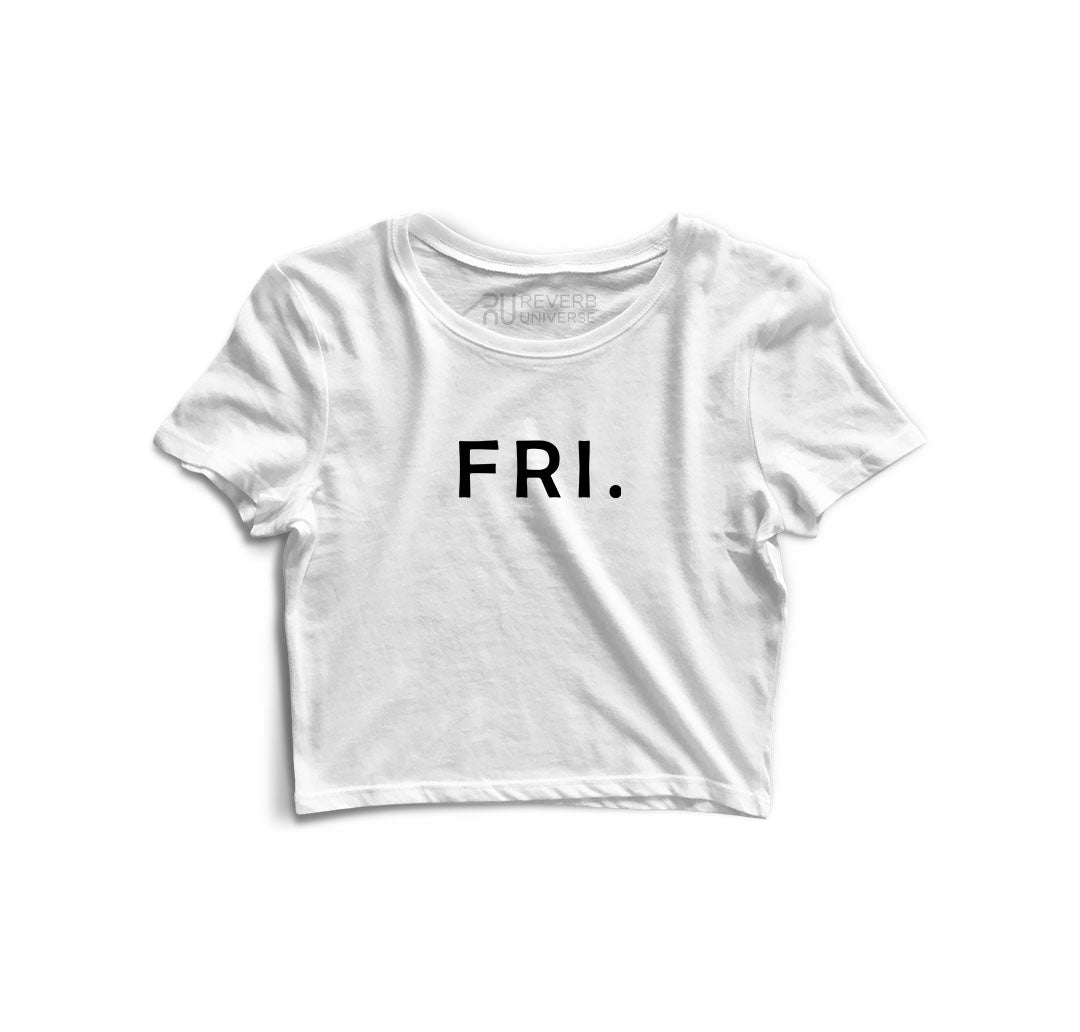 FRI Graphic Crop Top