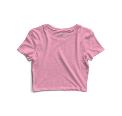Basic Baby Pink Crop Top