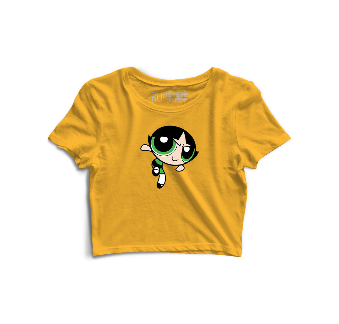 Buttercup Graphic Crop Top