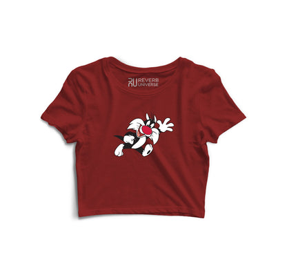 Sylvester Graphic Crop Top