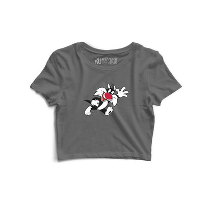 Sylvester Graphic Crop Top