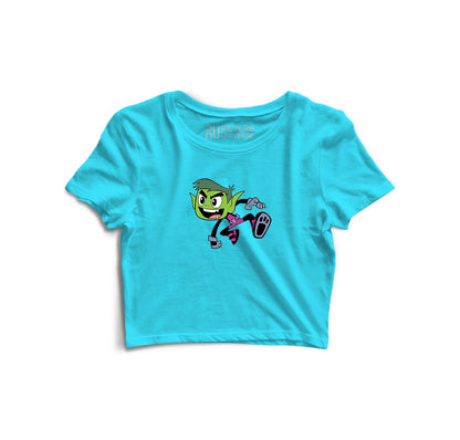 Beast Boy Graphic Crop Top