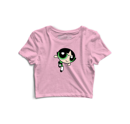 Buttercup Graphic Crop Top