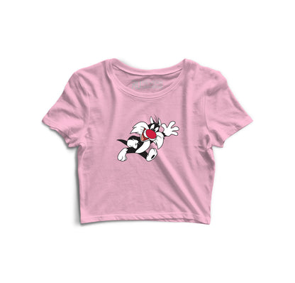 Sylvester Graphic Crop Top