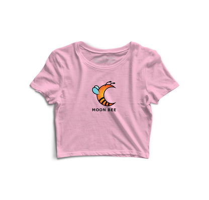 Moon Bee Graphic Crop Top