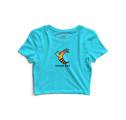 Moon Bee Graphic Crop Top