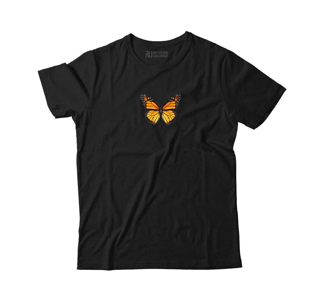 Golden Butterfly Graphic Black Ltd Tee