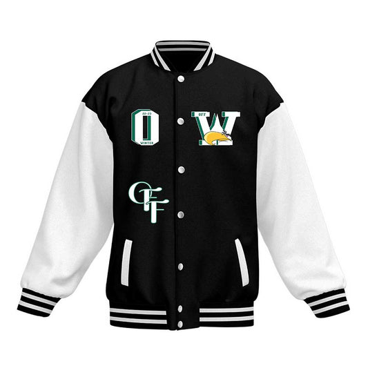 OW OFF Letterman Varsity Jacket