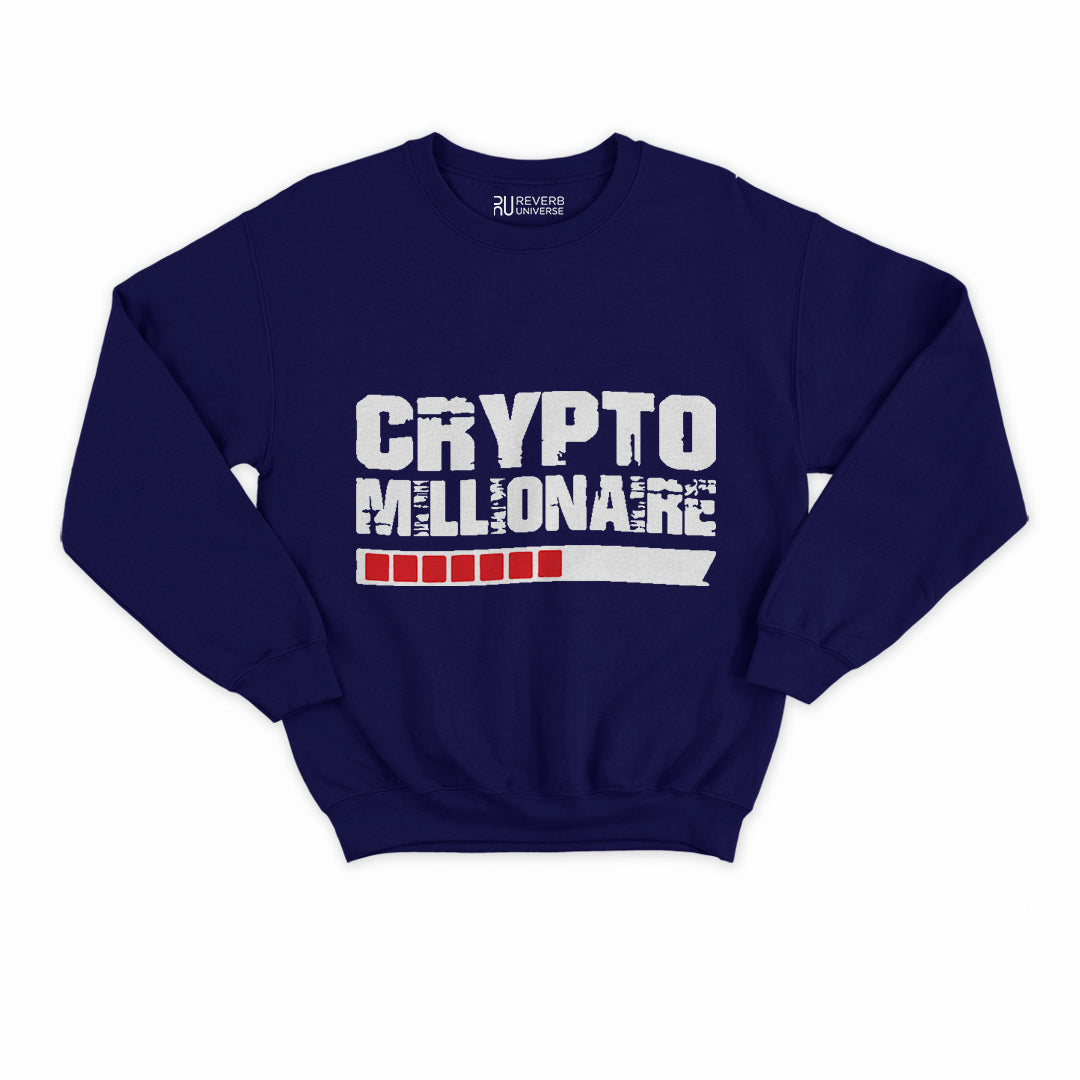 Crypto Millionaire Graphic Sweatshirt