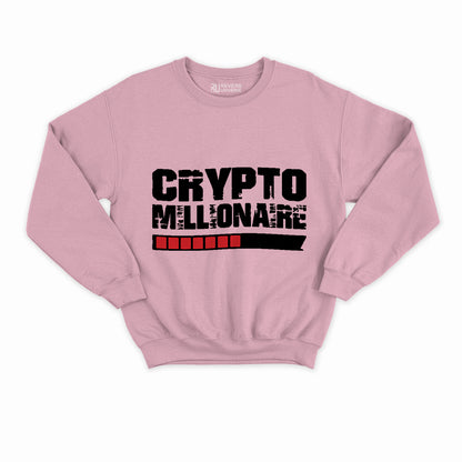 Crypto Millionaire Graphic Sweatshirt