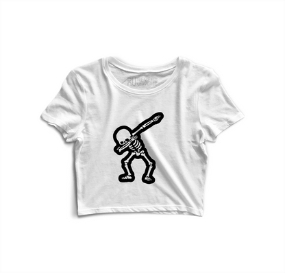 Dab Graphic Crop Top