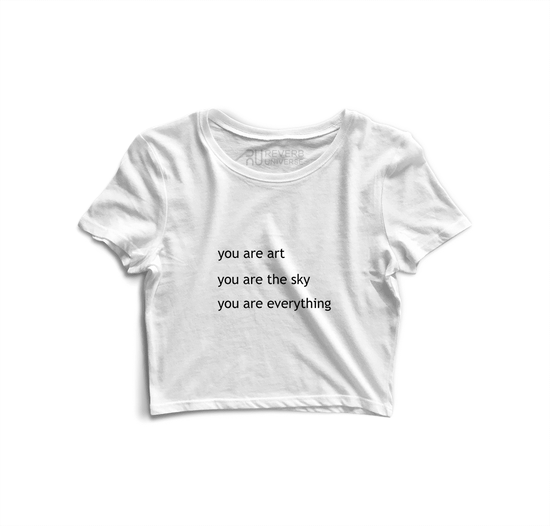 You Are Everything Graphic Crop Top