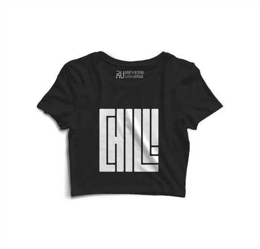 Chill! Graphic Crop Top