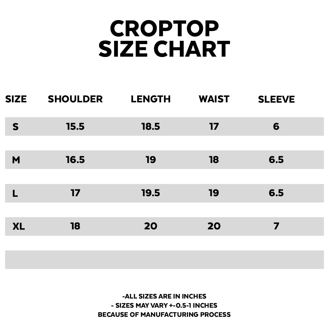 Crown Graphic Crop Top