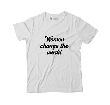 Women Change The World Graphic Tee