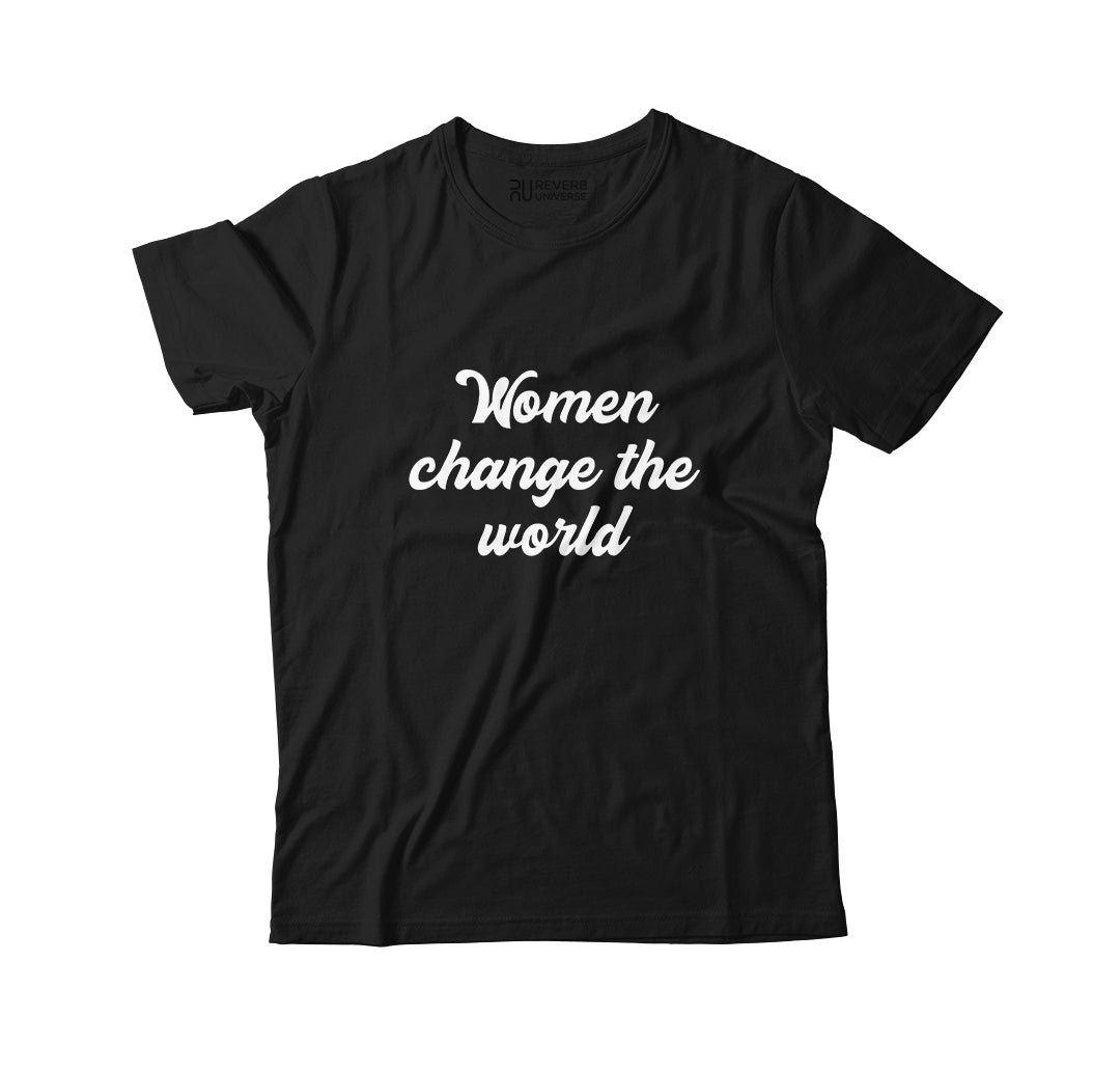 Women Change The World Graphic Tee