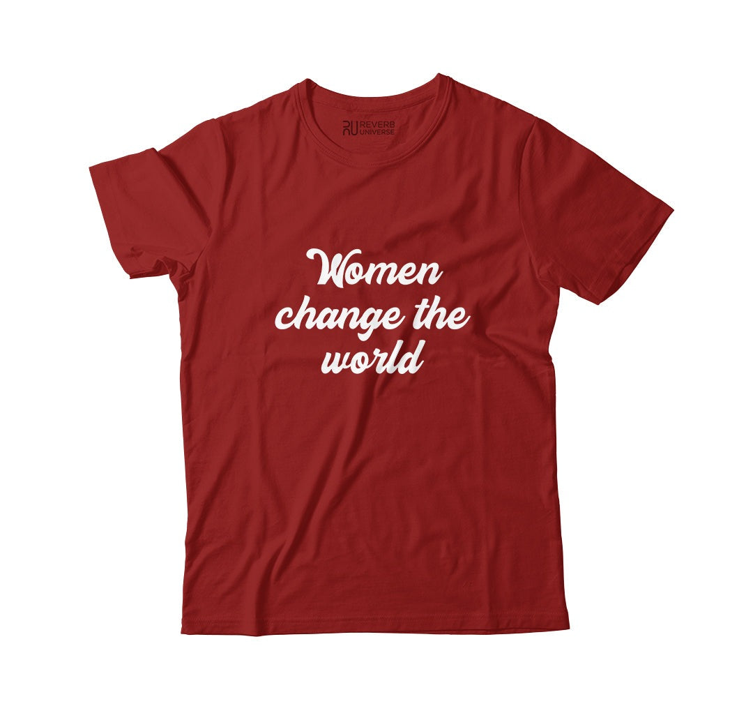 Women Change The World Graphic Tee