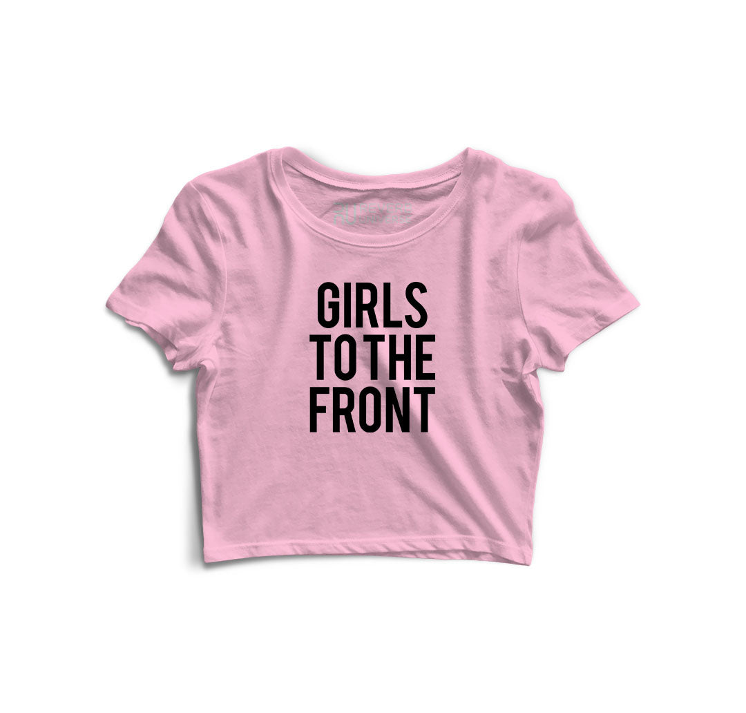 Girls to the Front Women Graphic Crop Top