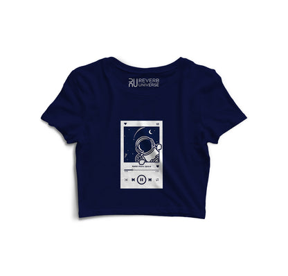 Need More Space Graphic Crop Top