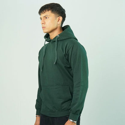 Basic Army Green Hoodie