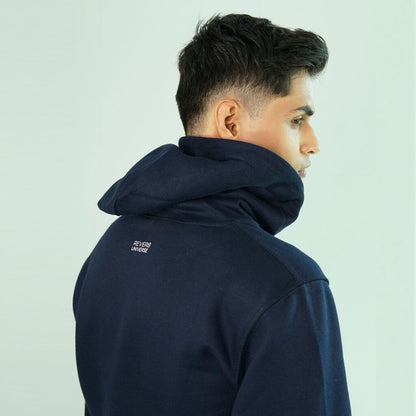 Basic Navy Blue Hoodie