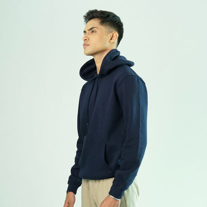 Basic Navy Blue Hoodie