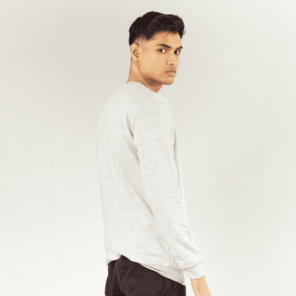 Basic Heather Grey Sweatshirt