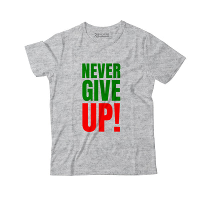 Never Give Up Graphic Tee