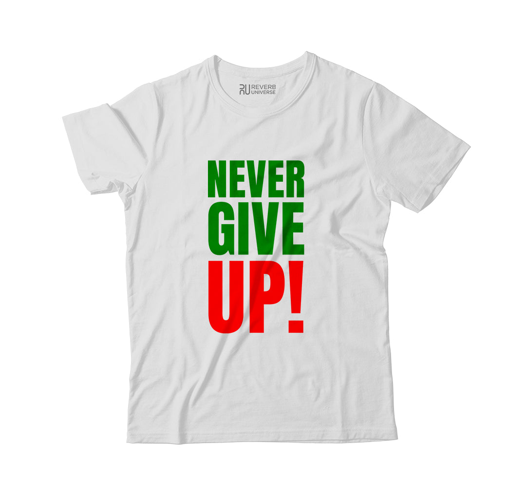 Never Give Up Graphic Tee