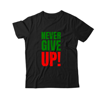 Never Give Up Graphic Tee