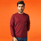Basic Maroon Sweatshirt
