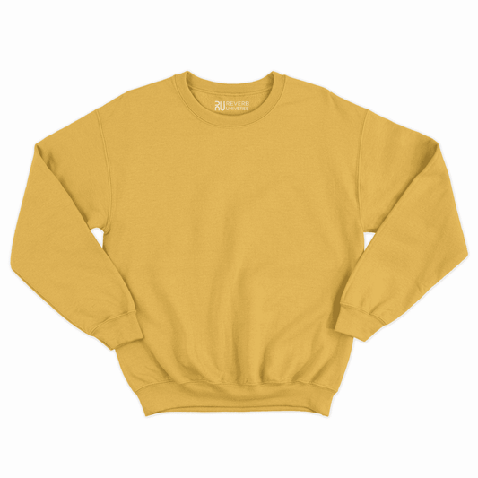 Basic Mustard Sweatshirt
