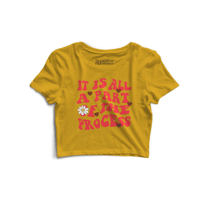 Part of The Progress Graphic Crop Top