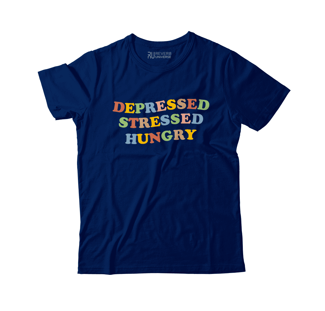 Depressed Stressed Hungry Graphic Tee