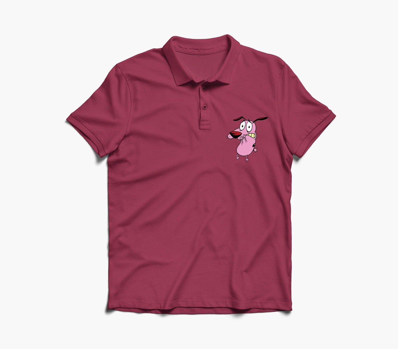Courage Graphic Polo Shirt