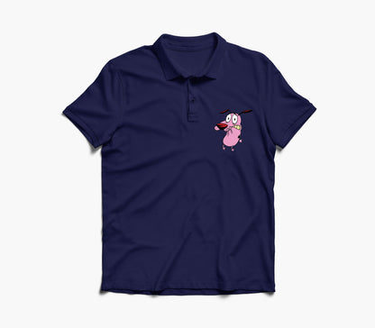 Courage Graphic Polo Shirt