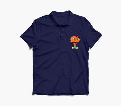 Darwin Watterson Graphic Polo Shirt