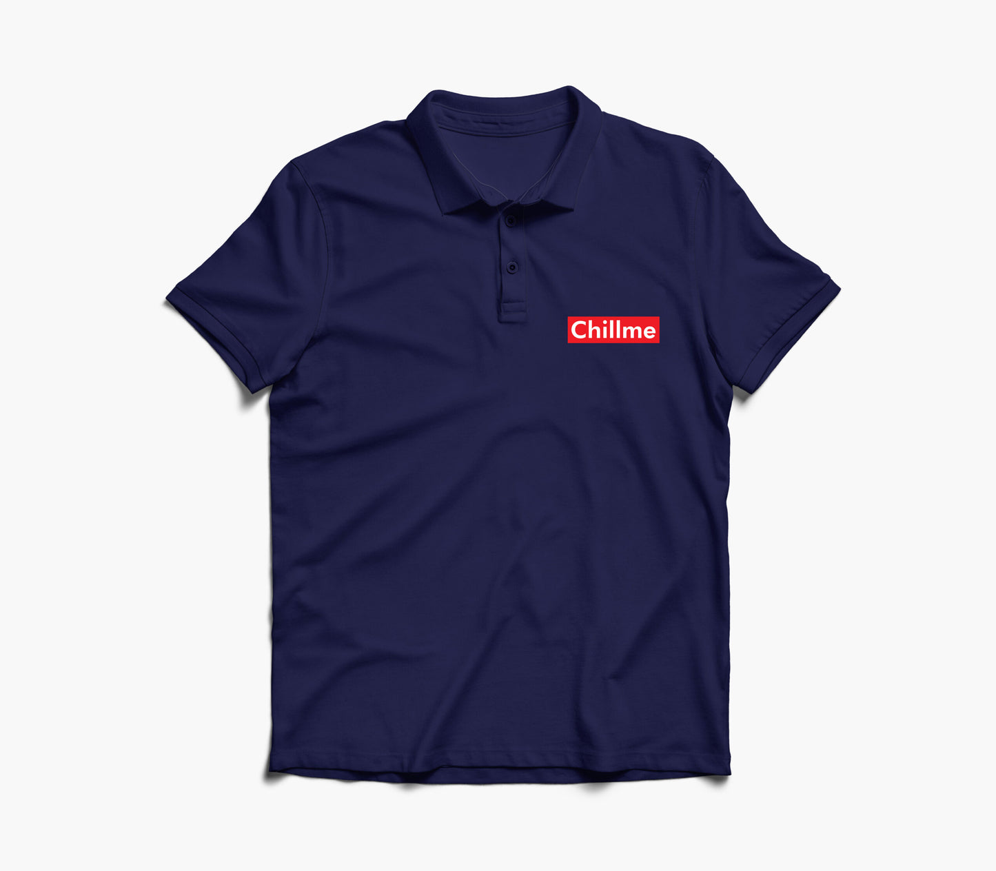 Chillme Graphic Polo Shirt