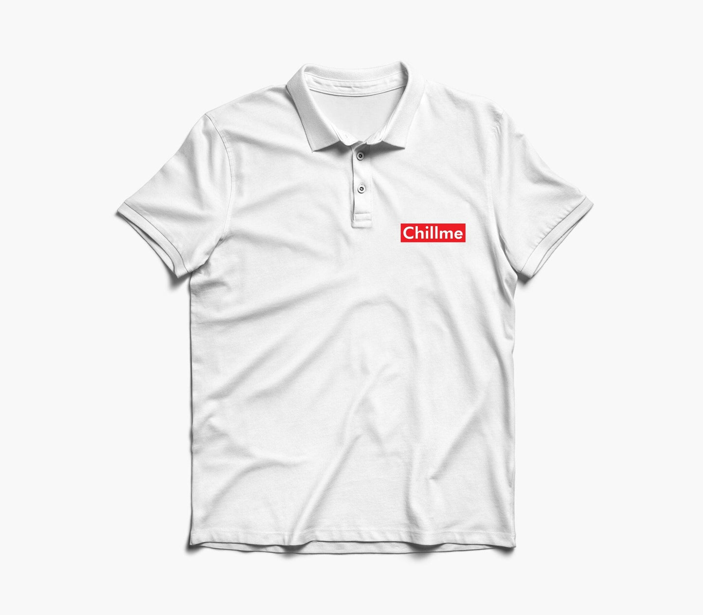 Chillme Graphic Polo Shirt