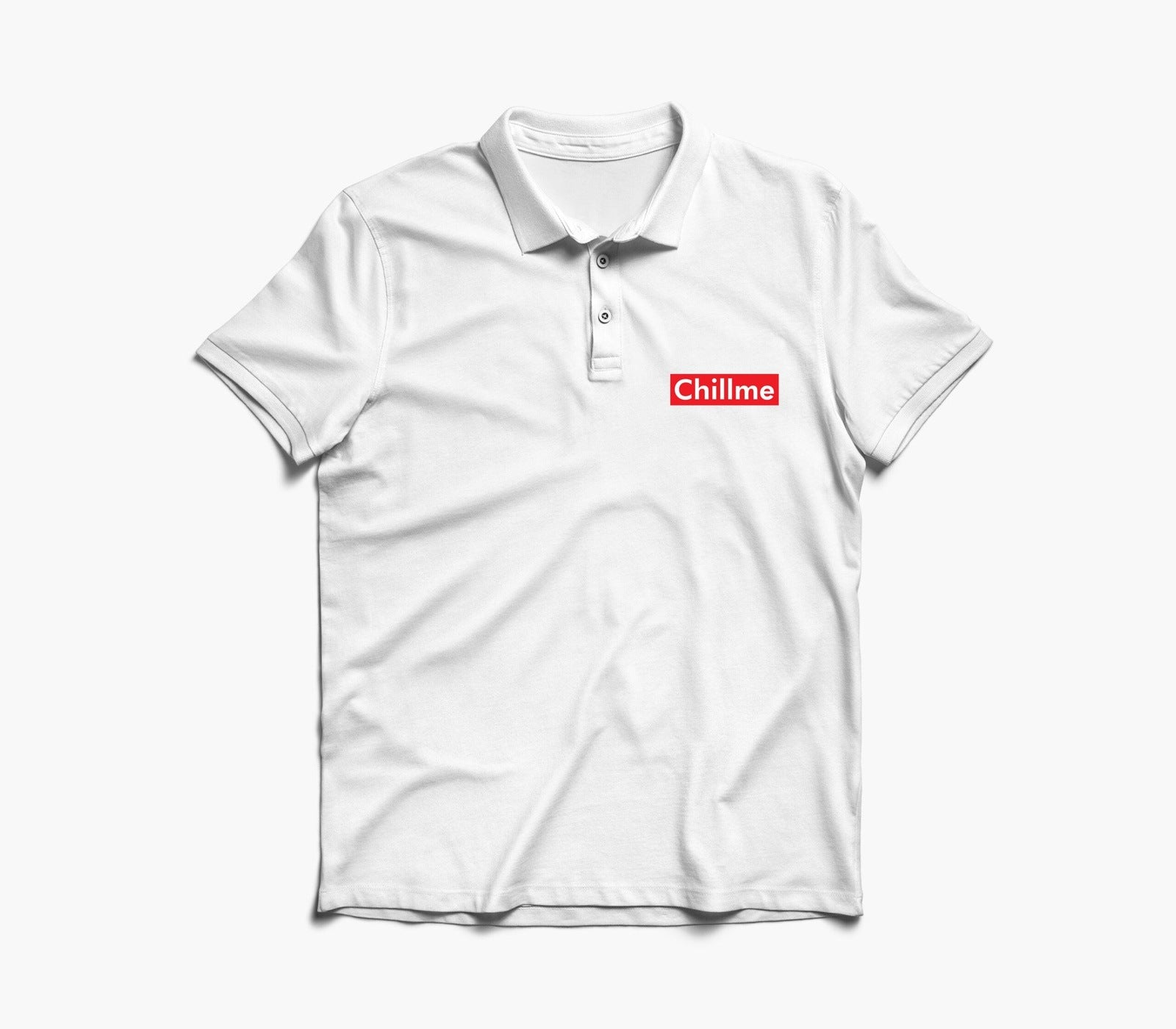 Chillme Graphic Polo Shirt
