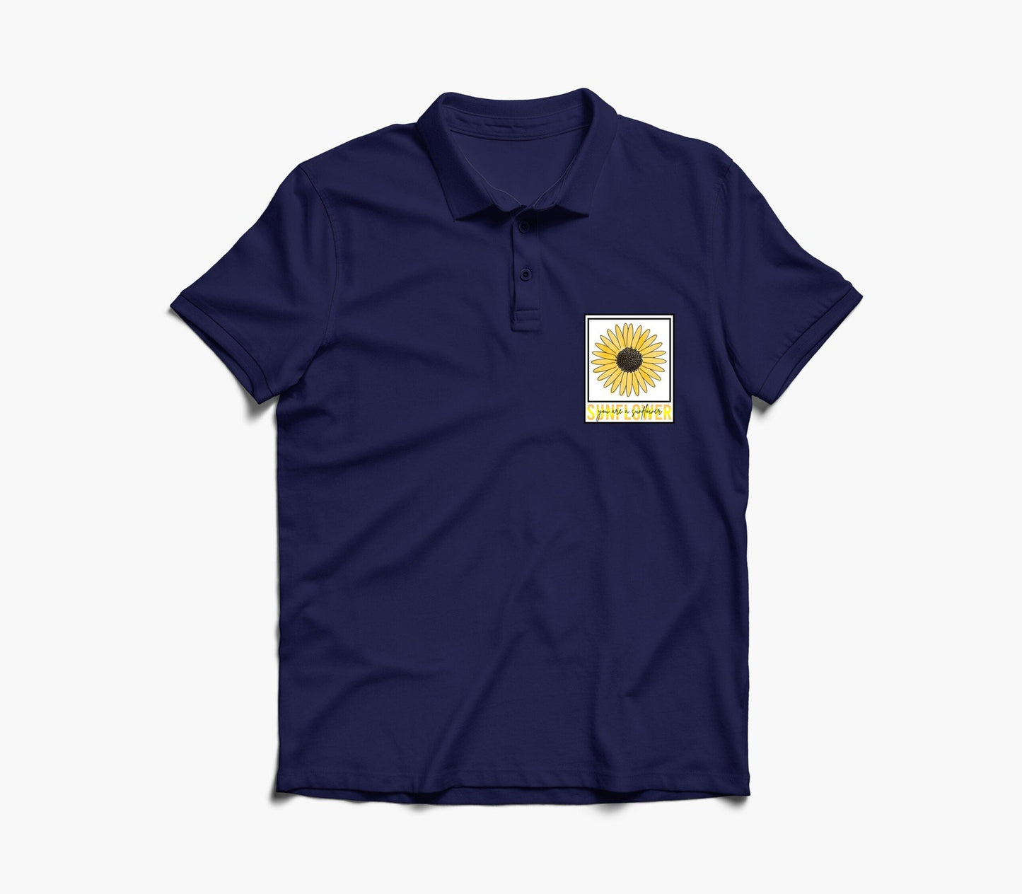 Sunflower Graphic Polo Shirt