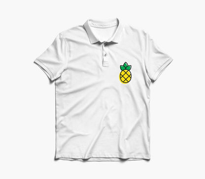 Pineapple Graphic Polo Shirt