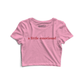 A Little Emotional Graphic Crop Top
