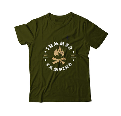 Summer Camping Graphic Tee