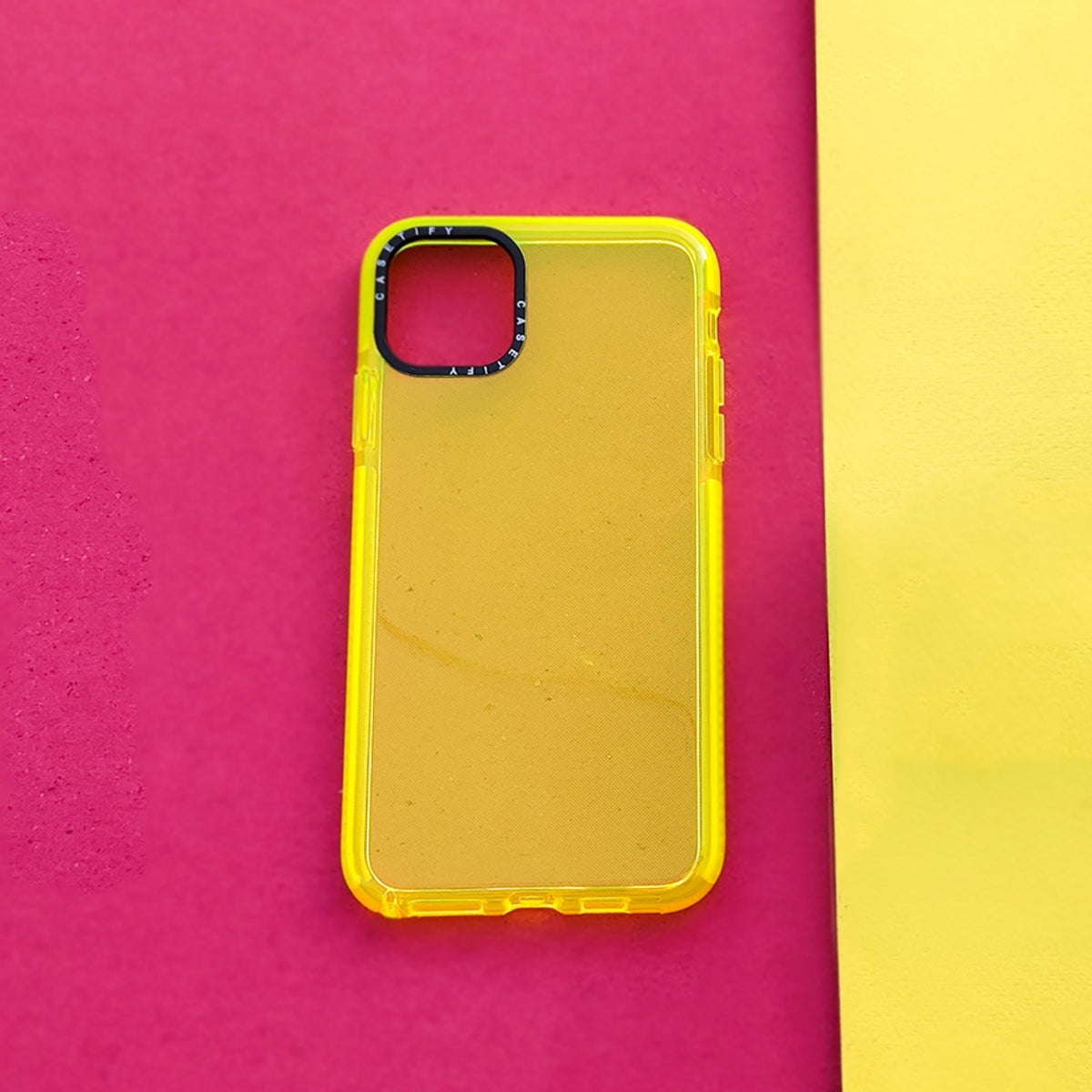 Yellow Solid iPhone Cover