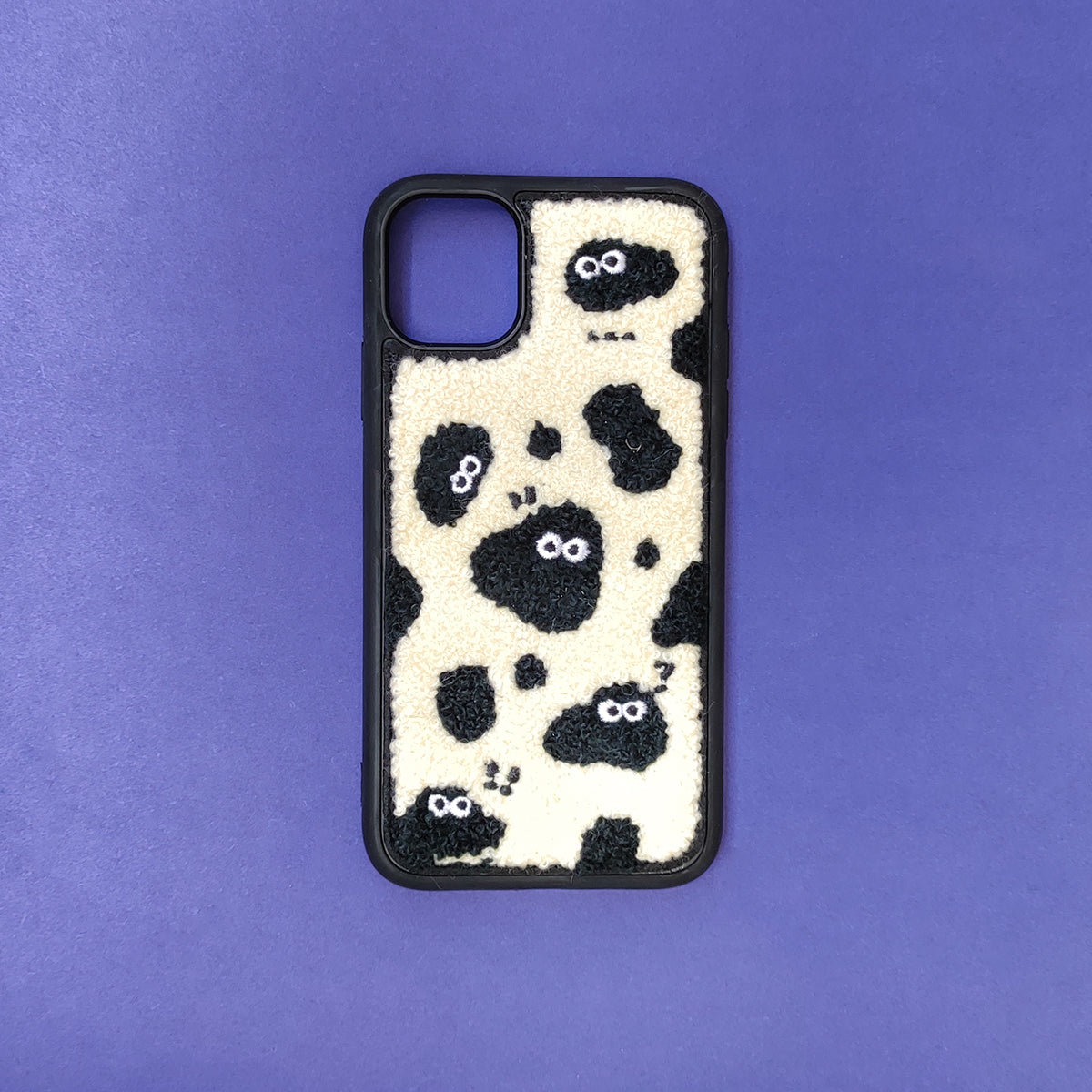 Plush Embroidered iPhone Cover