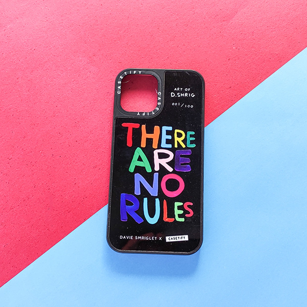 There Are No Rules - Black iPhone Cover