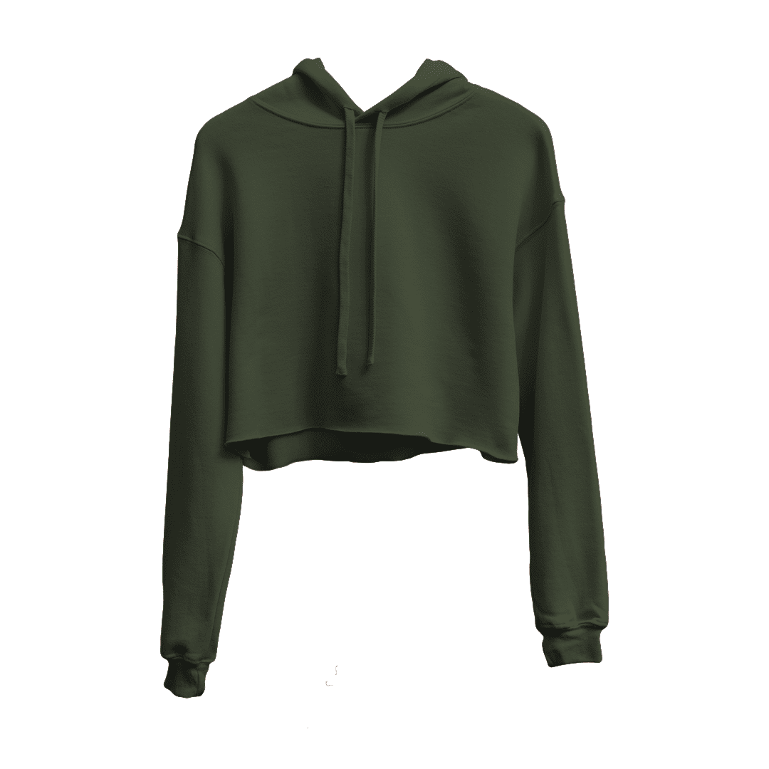 Pack of 3 Women Basic Cropped Hoodies