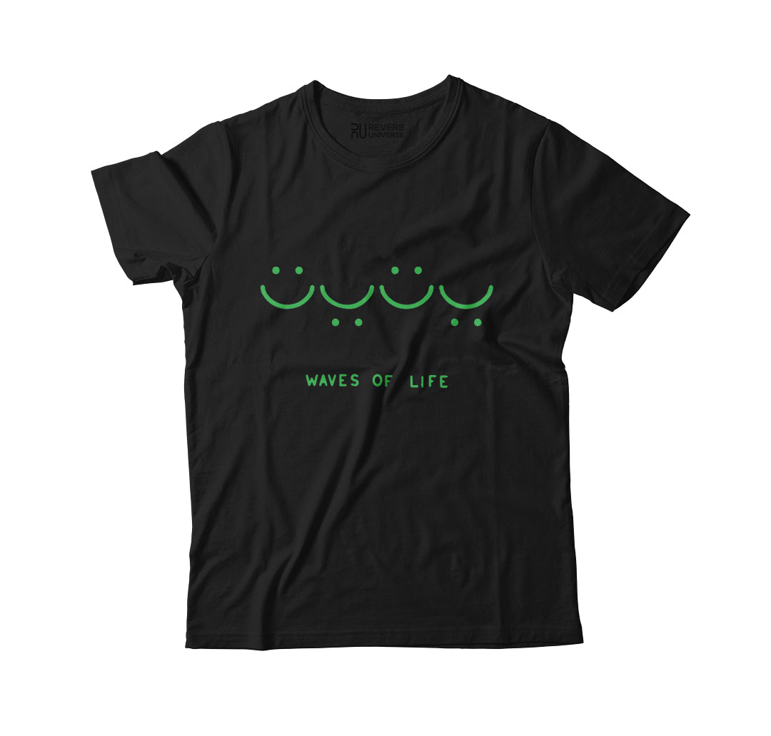 Waves Of Life Graphic Tee