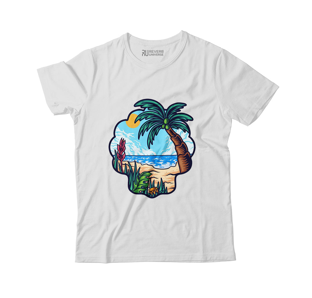 Vibing At Beach Graphic Tee